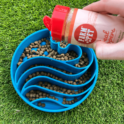 Slow Feeder Dog Bowl Honeycomb Design 🍽️