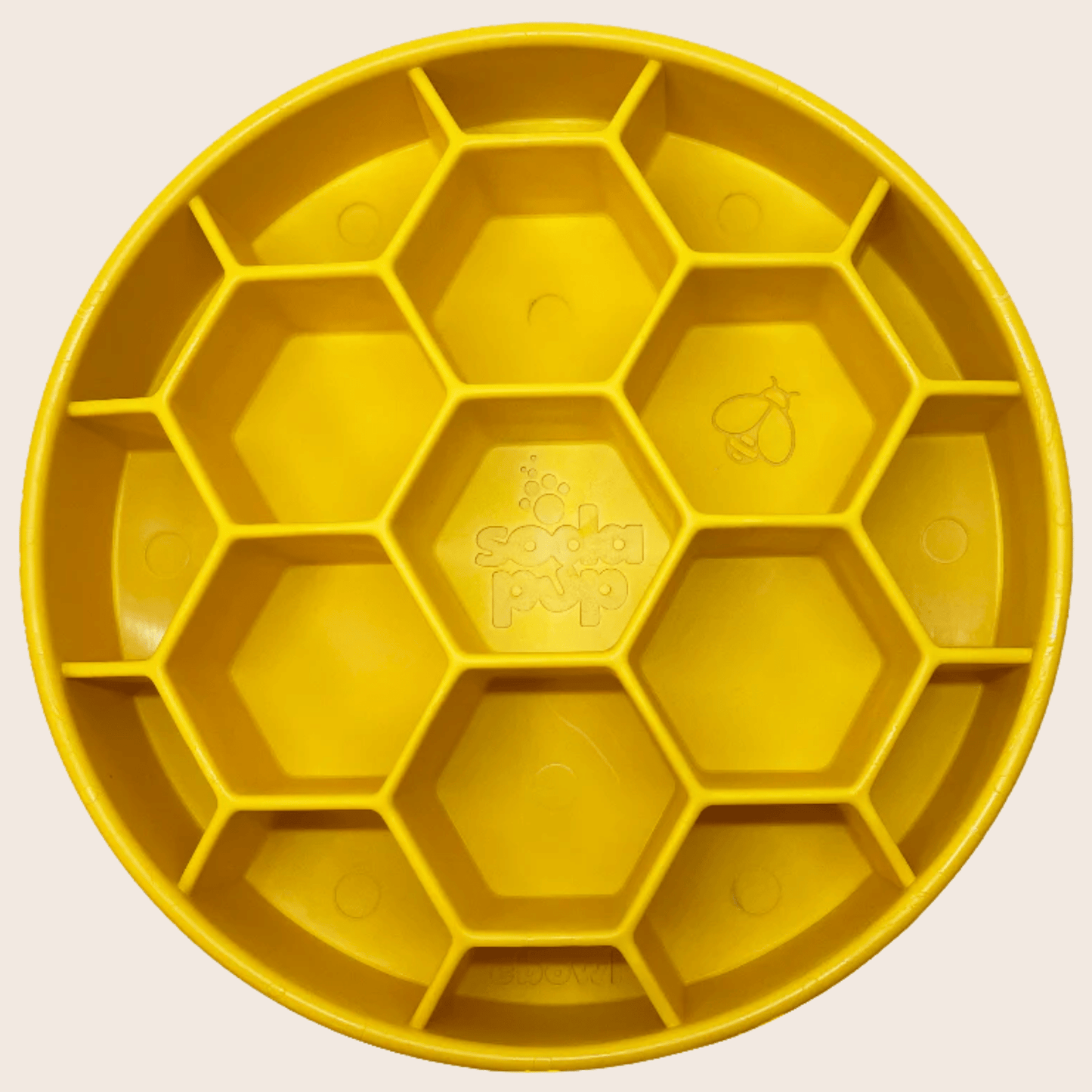 Slow Feeder Dog Bowl Honeycomb Design 🍽️