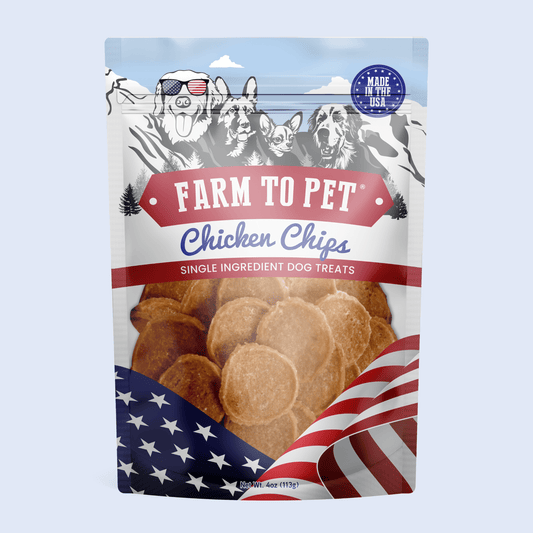 Dog Treats Americana Chicken Chips 4.2 Oz 🇺🇸