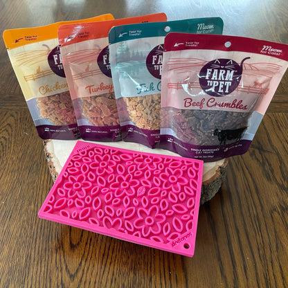 Turkey Crumbles Cat Treats Grain Free 3.2oz 🦃
