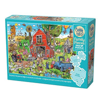 Farmyard Folly 350 Piece Family Jigsaw Puzzle Cobble Hill