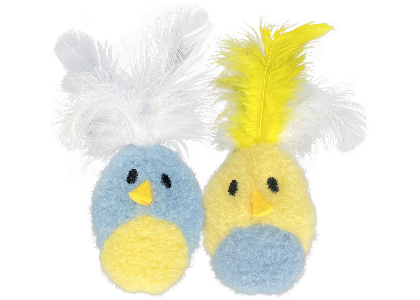 Multipet Catnip Feather Bird (2pk)