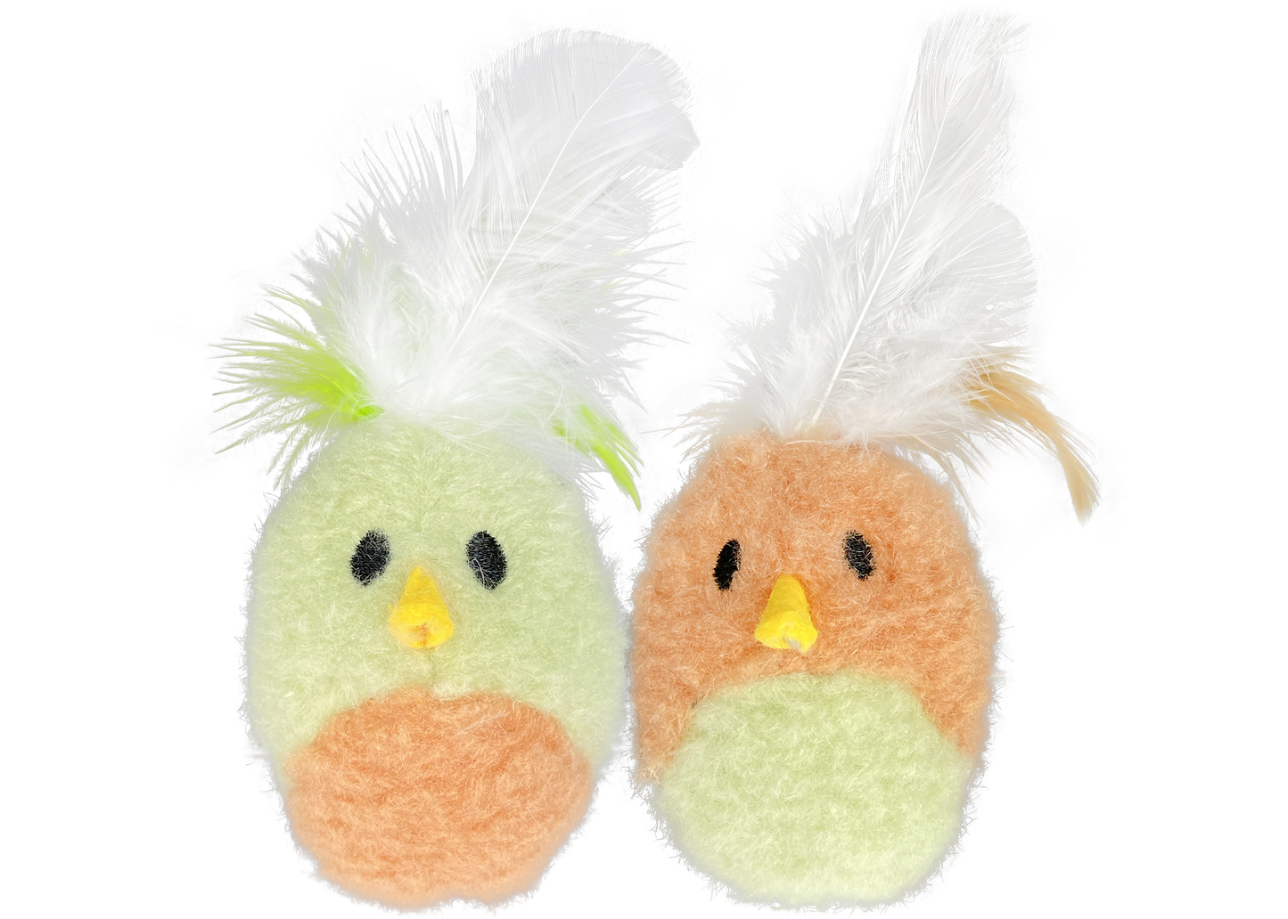 Multipet Catnip Feather Bird (2pk)