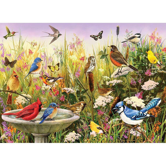 Feathered Friends 1000 Piece Jigsaw Puzzle Cobble Hill