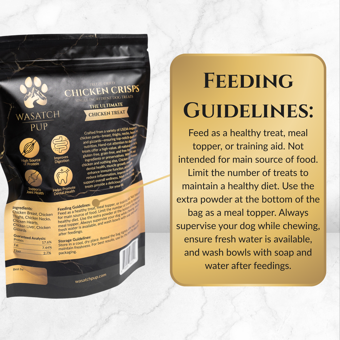 Freeze-Dried Chicken Dog Treats – Healthy Protein Snacks
