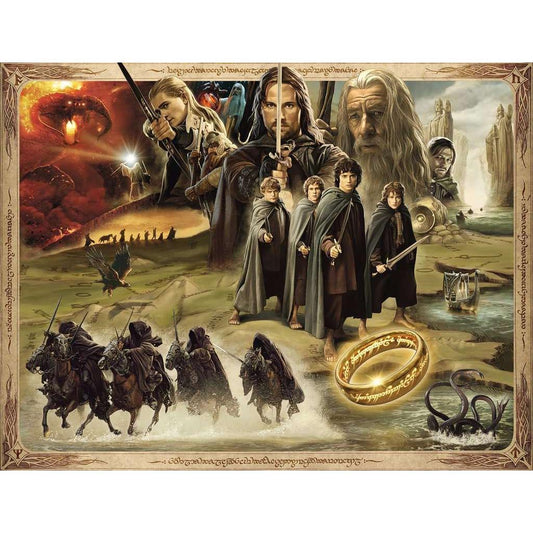 Fellowship of the Ring LOTR 2000 Piece Jigsaw Puzzle Ravensburger