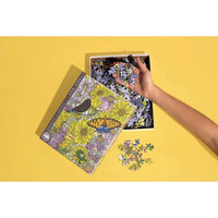 Fields & Flowers 1000 Piece Jigsaw Puzzle Birdie
