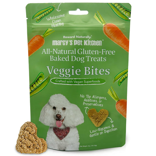 Marcy's Vegan Veggie Dog Biscuits 5oz 🥕