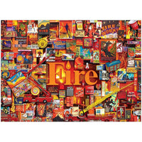 Fire 1000 Piece Jigsaw Puzzle Cobble Hill