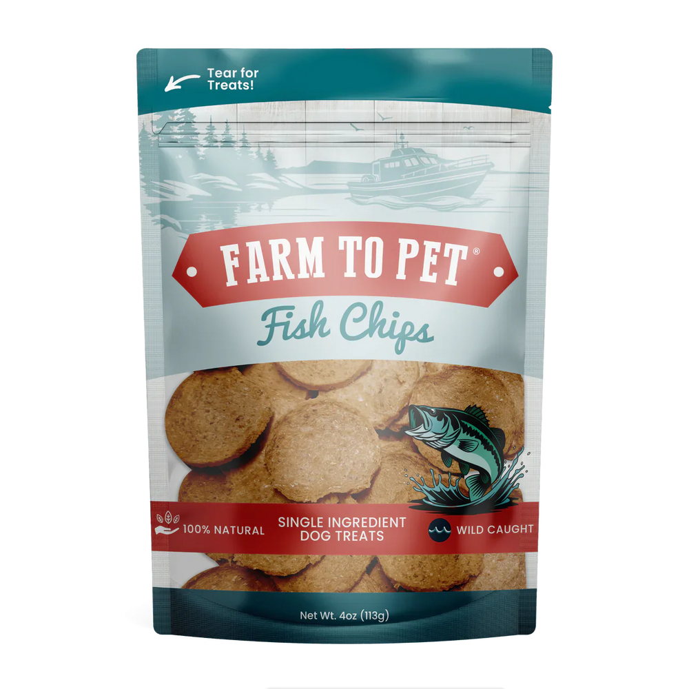 Farm To Pet Fish Chips (4oz)