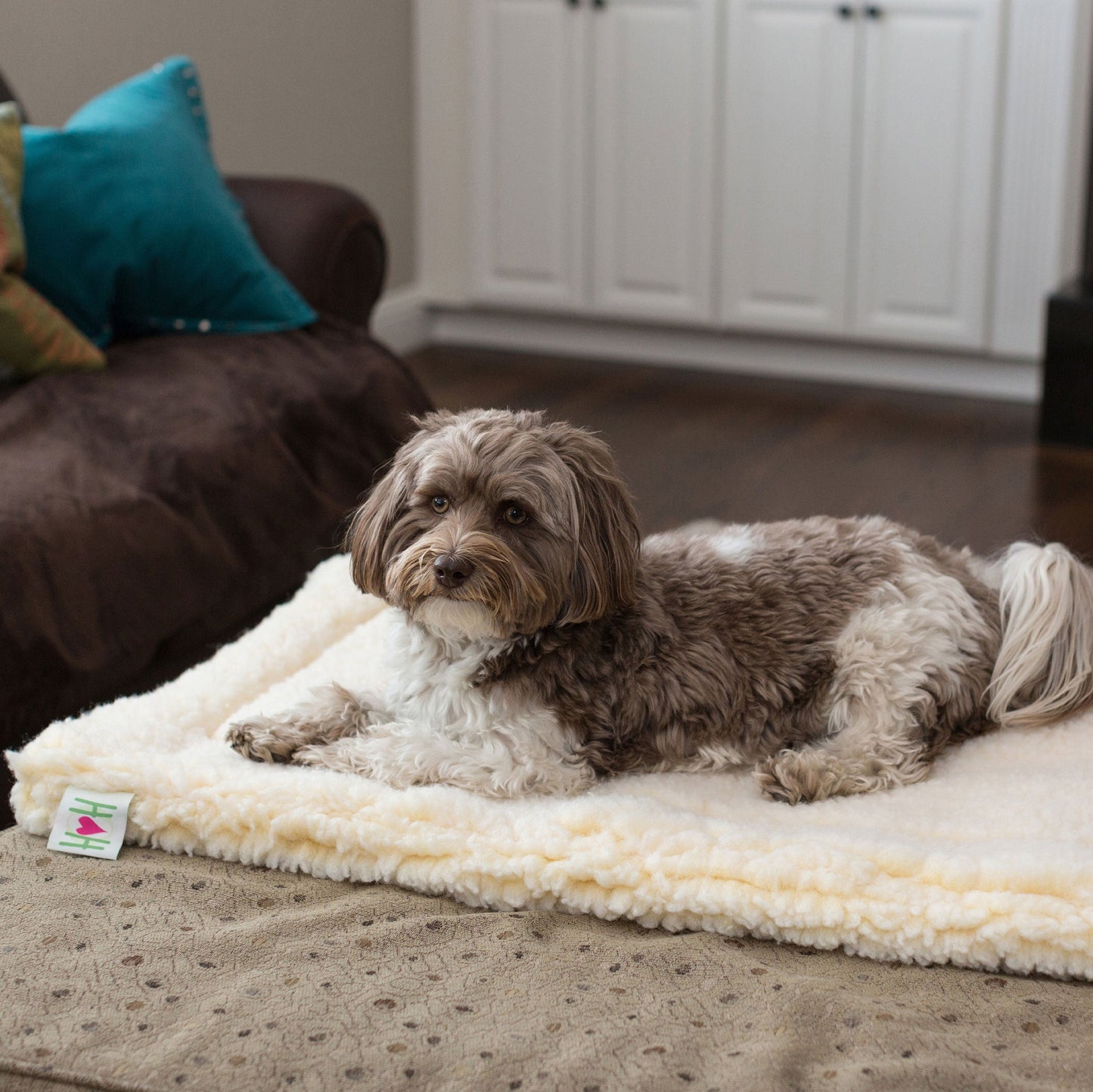 Cat Bed HuggleFleece Mat Bed for Daily Use for Comfort Essen - gallery product image for cat bed