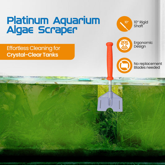 Flipper Platinum Aquarium Algae Scraper - 10"