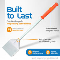 Flipper Platinum NANO Aquarium Algae Scraper 12"