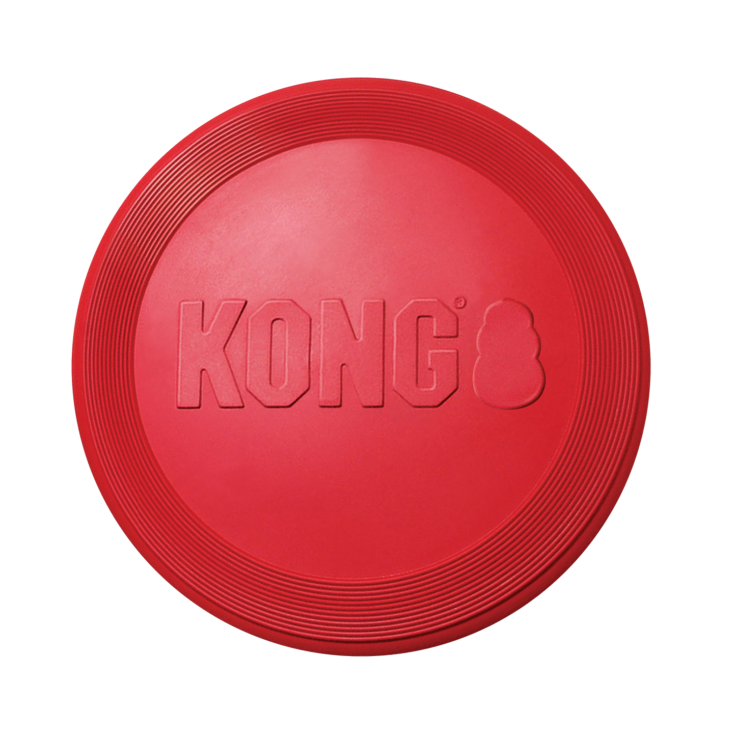 KONG Red Rubber Flyer