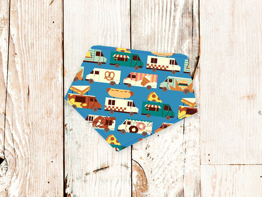 "Food Trucks" Dog Bandana