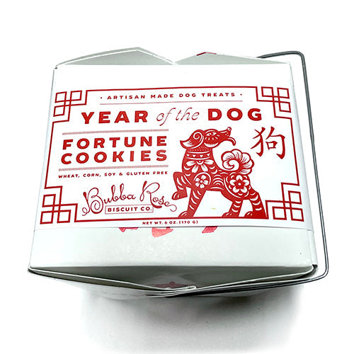 Dog Treat Gift Box: Fortune Cookie Dog Treat Box for Dogs - premium dog treat from Purrfect Pet Kingdom