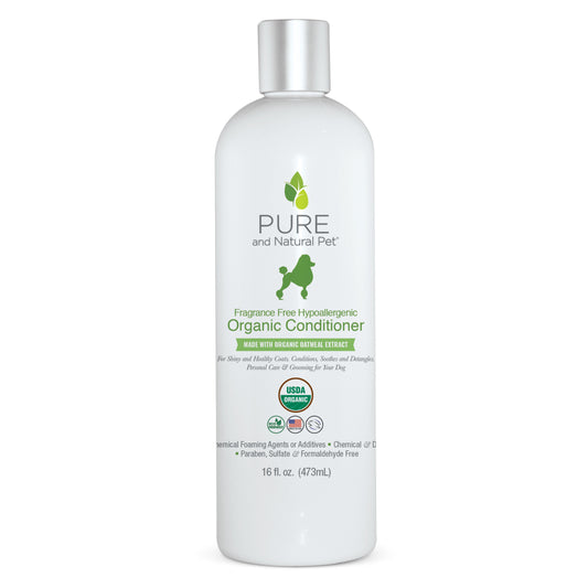 Organic Hypoallergenic Fragrance Free Dog Coat Conditioner