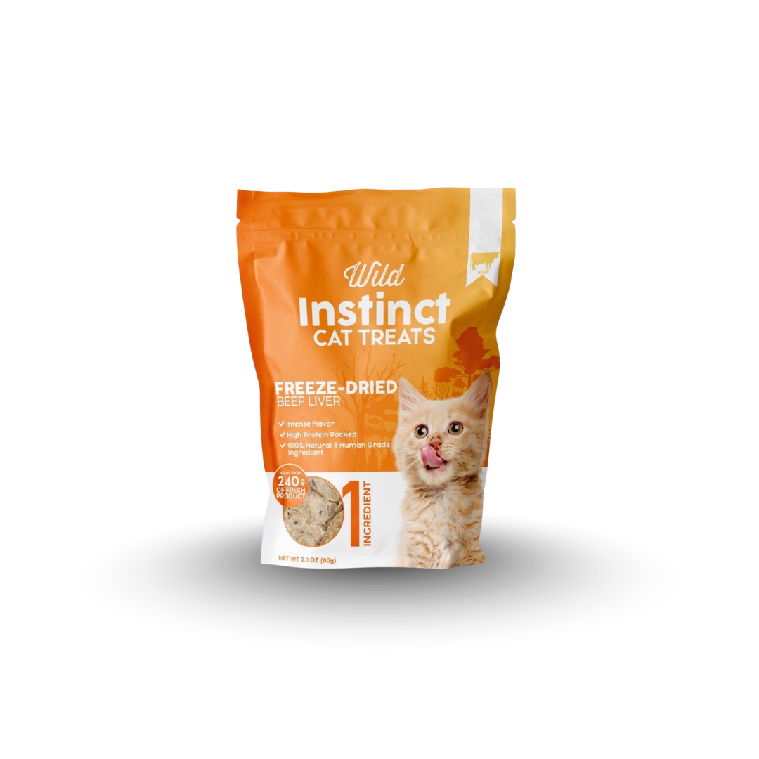 Freeze-Dried Beef Liver for Cats