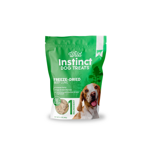 Freeze-Dried Beef Lung for Dogs