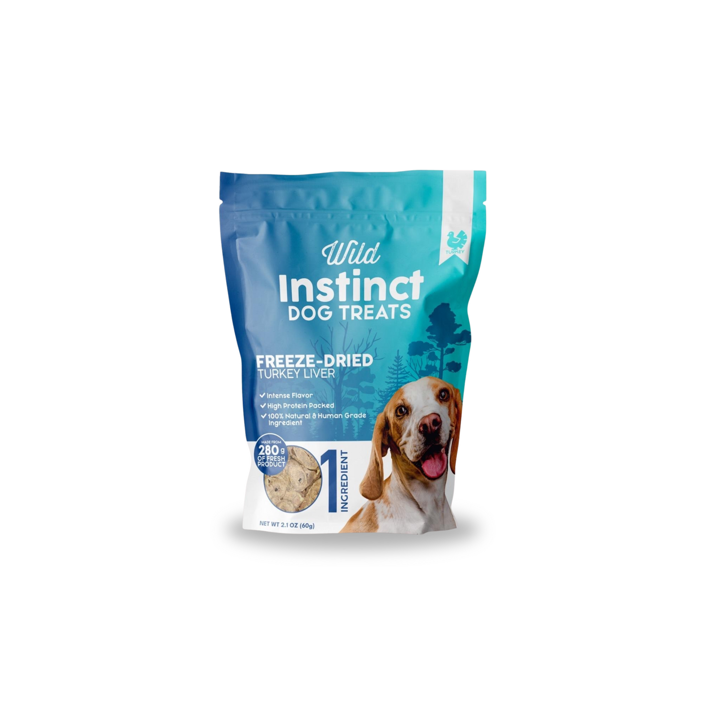 Freeze-Dried Turkey Liver Dog Treats