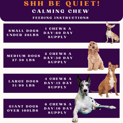 PiccardNaturePets Shh Be Quiet! Calming Aid Dog Supplement