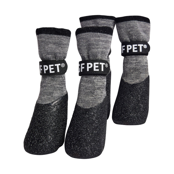 Dog Shoes & Boots Adjustable Charcoal Premium Pet Supply - main product image