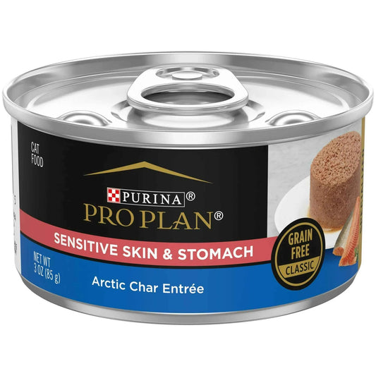 Sensitive Skin Cat Food - Pro Plan Arctic Char Grain Free 3oz 🐱