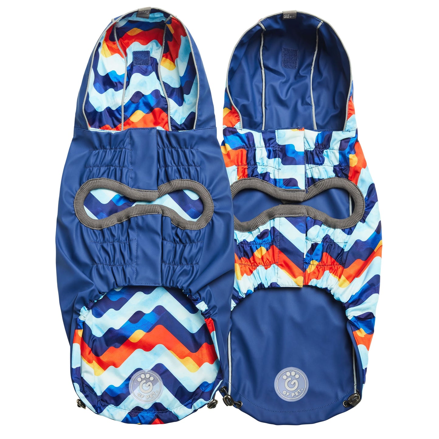 Reversible Elasto-Fit Raincoat Navy Navy 🌧️