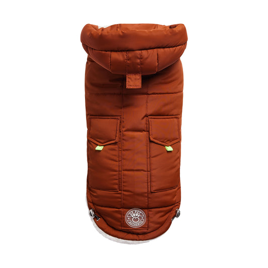 The Puff Parka Hazel Dog Apparel Premium Pet Supply Premium - main product image