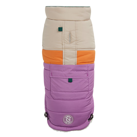 Camplife Puffer Purple Dog Apparel Premium Pet Supply - main product image