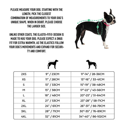 Reversible Chalet Jacket - Black/Aqua - Jacket - GF Pet.us
