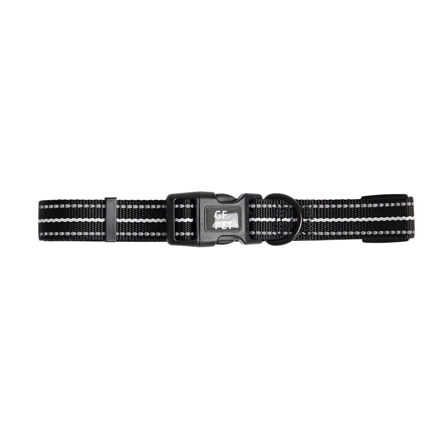 Reflective Collar - Black - Reflective Dog Collar - GF Pet.us