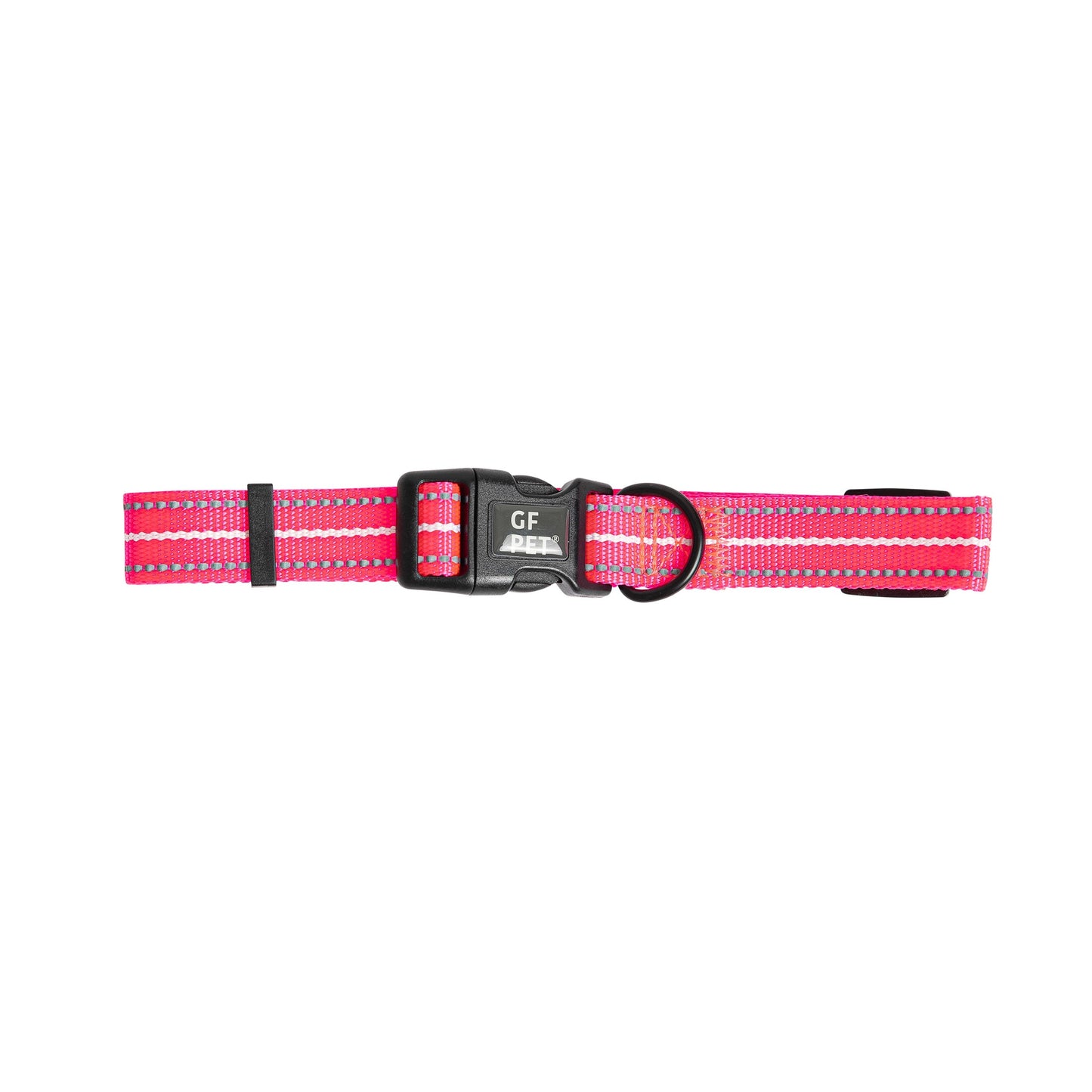 Reflective Collar - Neon Pink - Reflective Dog Collar - GF Pet.us