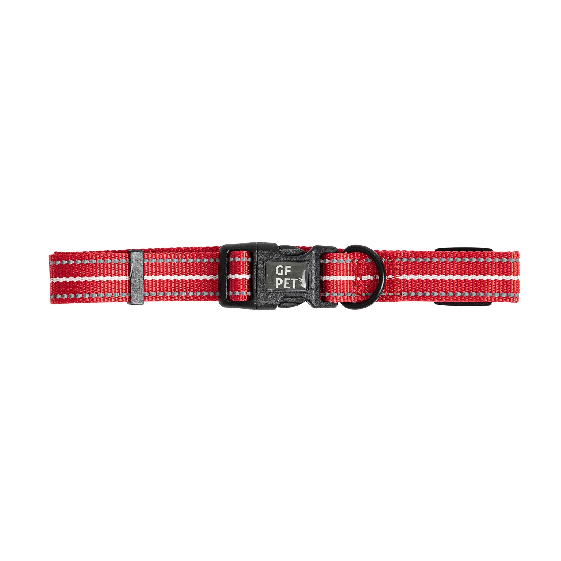 Reflective Collar - Red - Reflective Dog Collar - GF Pet.us