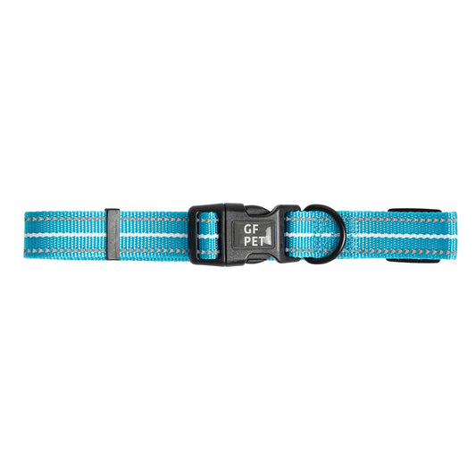 Reflective Collar - Neon Blue - Reflective Dog Collar - GF Pet.us