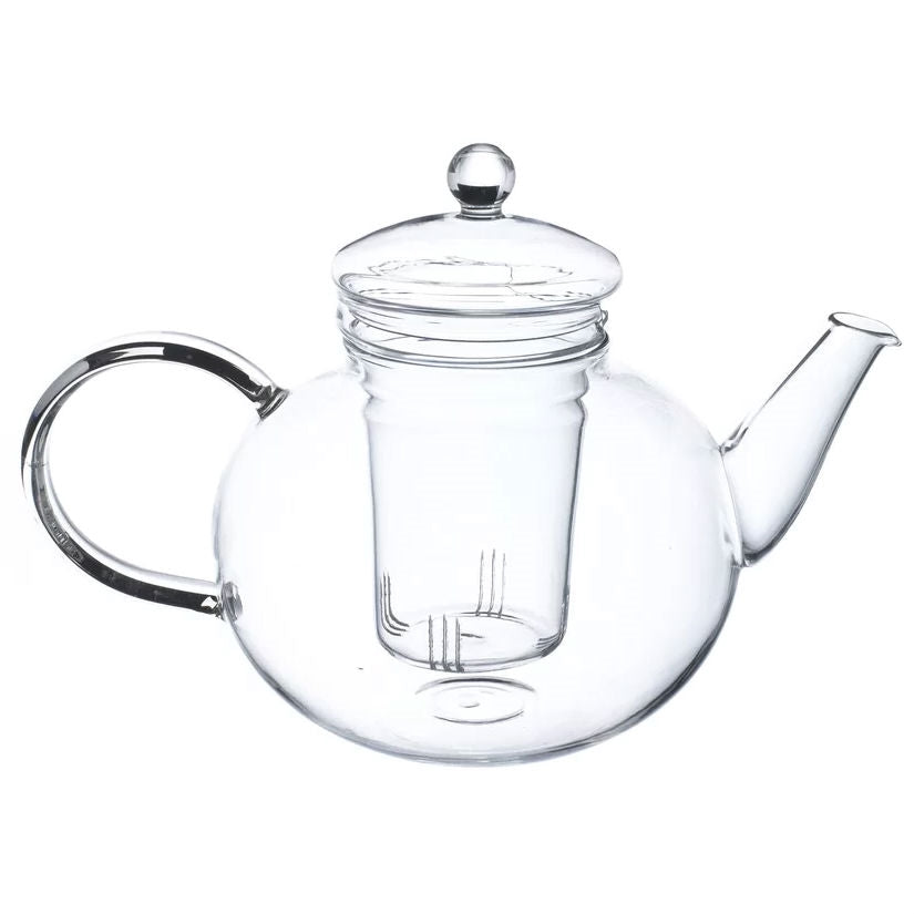 Borosilicate Glass 1.32 Quart Teapot with Removable Infuser - Kitchen > Teapots - HomePacific