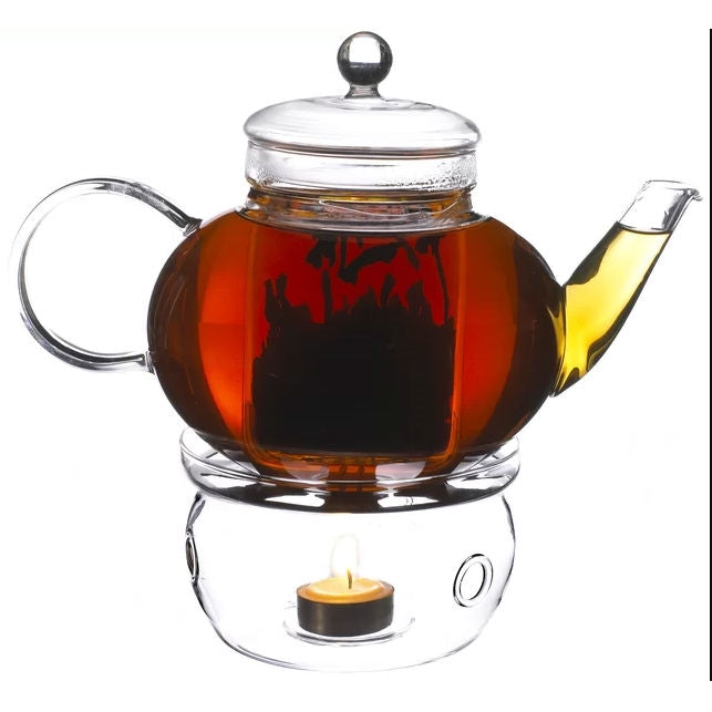 Borosilicate Glass 1.32 Quart Teapot with Removable Infuser - Kitchen > Teapots - HomePacific