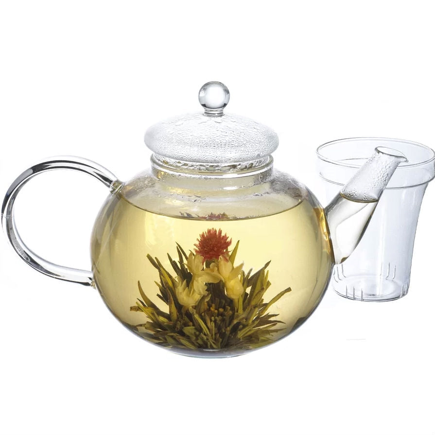 Borosilicate Glass 1.32 Quart Teapot with Removable Infuser - Kitchen > Teapots - HomePacific