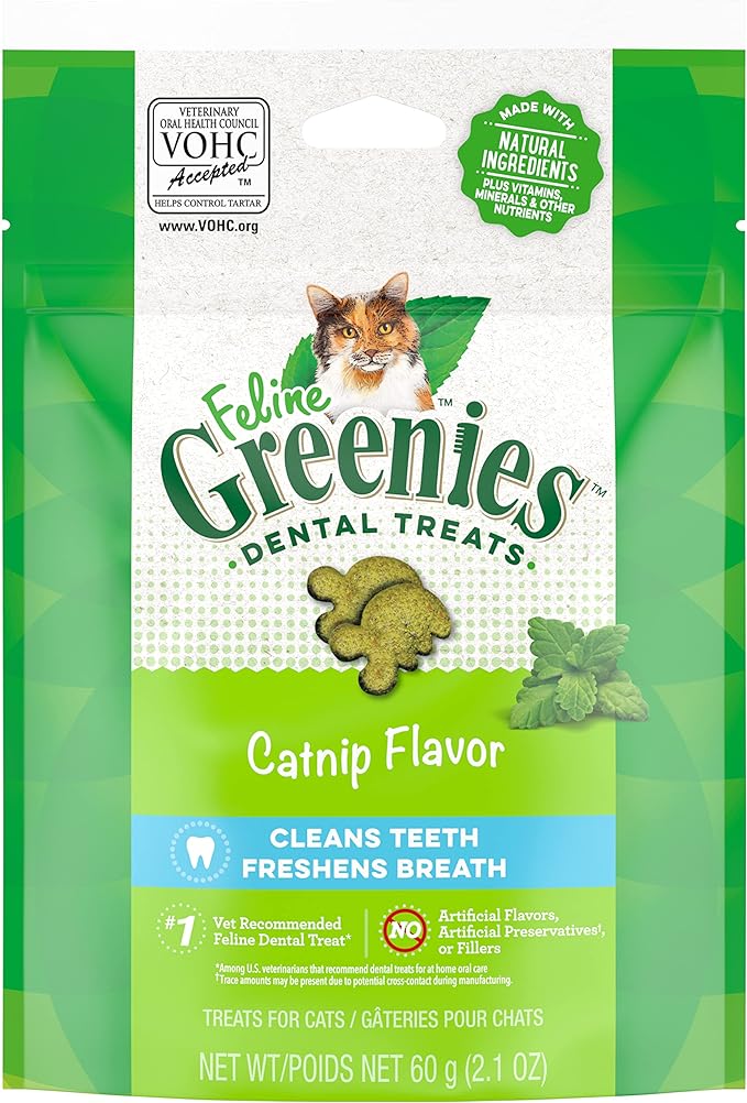 Greenies Catnip Flavored Dental Treats - Purrfect Pet Kingdom