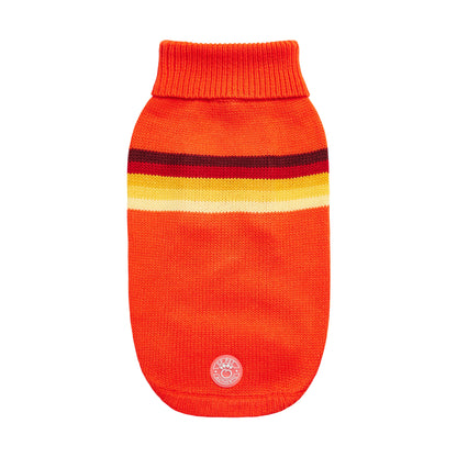 Retro Sweater - Orange - GF Pet.us - 3XS - GS471F2 - OR - 3XS