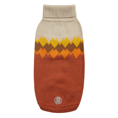 Fireside Sweater - Chili - GF Pet.us - 2XS - GS479F3 - CH - 2XS