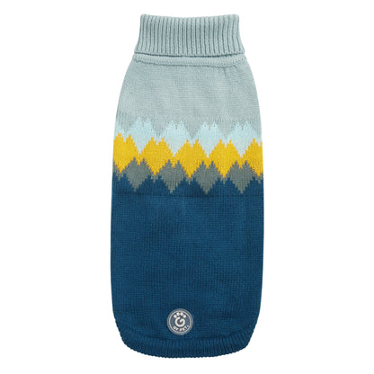 Fireside Sweater - Teal - GF Pet.us - 2XS - GS479F3 - TL - 2XS