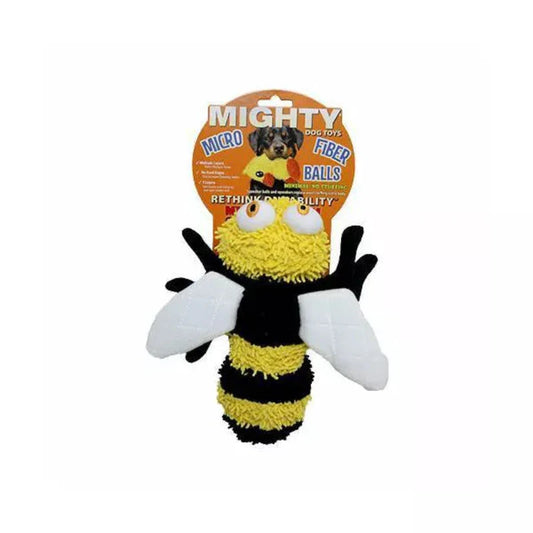 Microfiber Ball Yellow Bee Durable Dog Toy