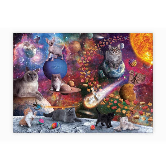 Galaxy Cats 1000 Piece Jigsaw Puzzle Fred