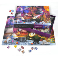 Galaxy Cats 1000 Piece Jigsaw Puzzle Fred