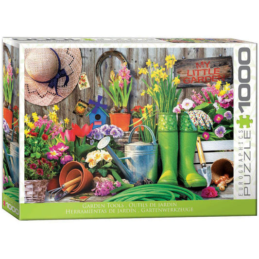 Garden Tools 1000 Piece Jigsaw Puzzle Eurographics