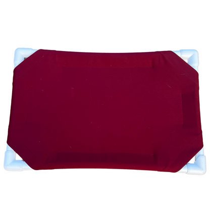 Dog Bed Red Outdoor Indoor Sunbrella Garnet 🛏️