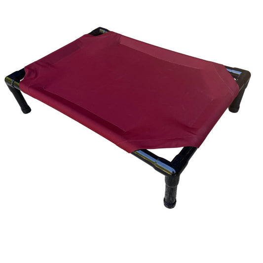 Dog Bed Red Outdoor Indoor Sunbrella Garnet 🛏️