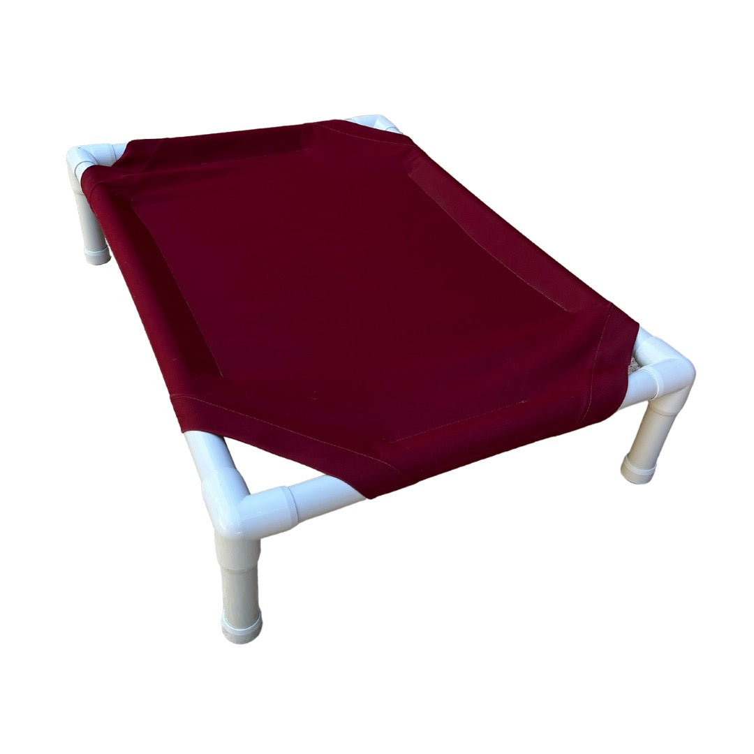 Dog Bed Red Outdoor Indoor Sunbrella Garnet 🛏️