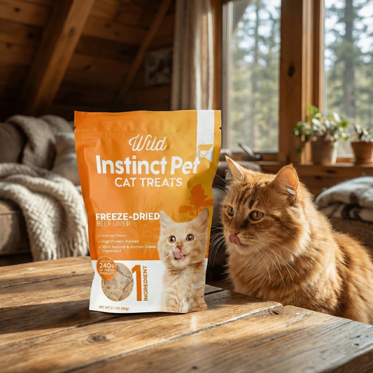 Freeze-Dried Beef Liver for Cats